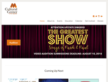 Tablet Screenshot of mauldinculturalcenter.org
